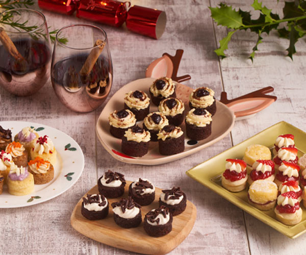 Christmas Sweet Canapes