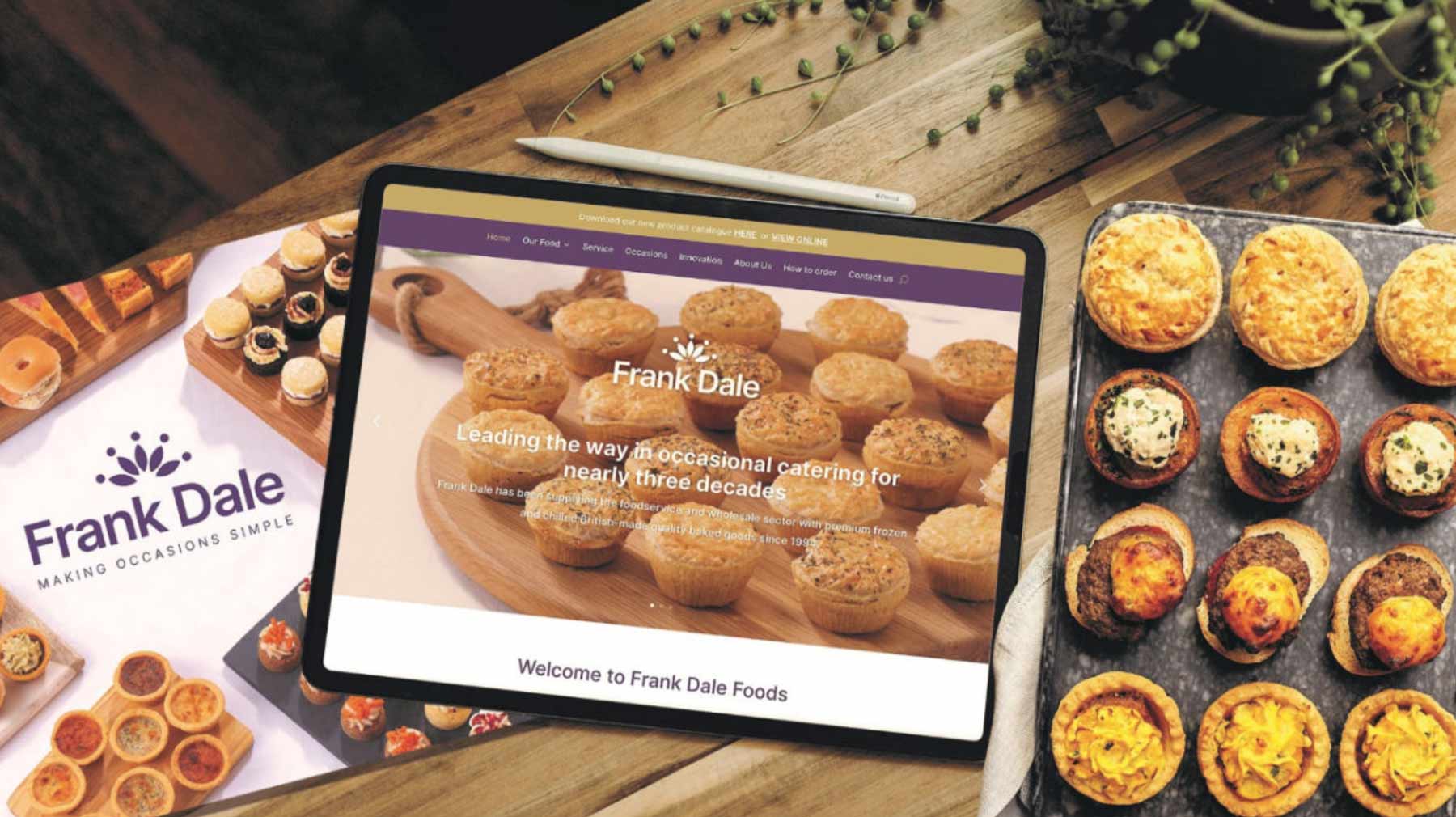 Frank Dale Foods Unveils New Website